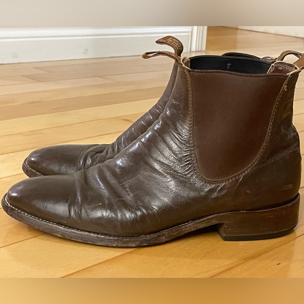 R.M. Williams Dark Brown Leather Boots